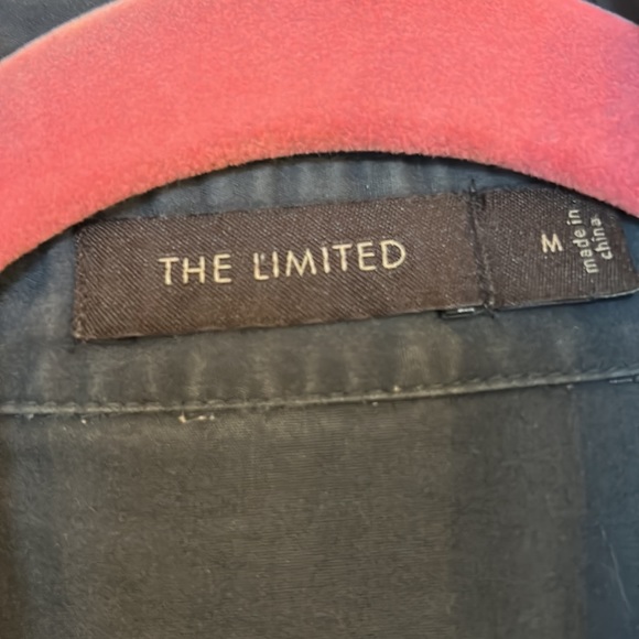 The Limited Dark grey short sleeve button down shirt - Picture 2 of 4